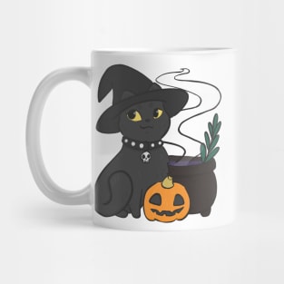 Halloween kitty Mug